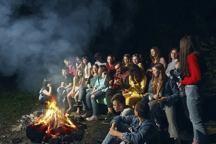 camping-campfire